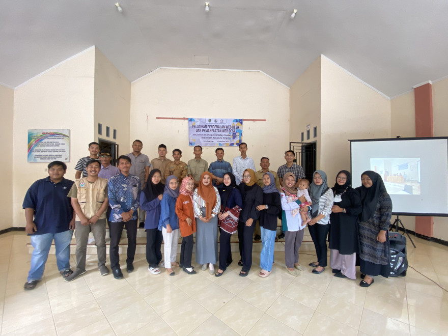 RKDD EKSPOSE Desa Pekik Nyaring Sukses Melakukan Pelatihan Pengenalan dan Pemanfaatan Web Desa